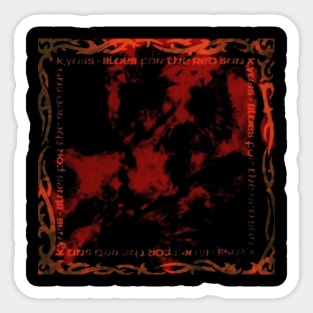 Kyuss Red Poster Sticker